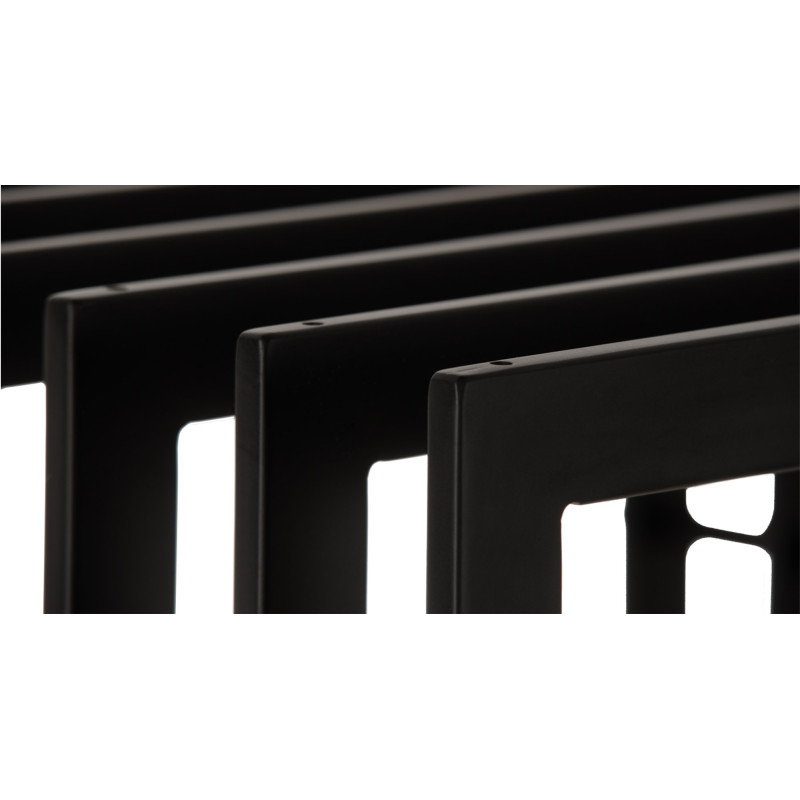 Tabouret Manau en similicuir E47 marron