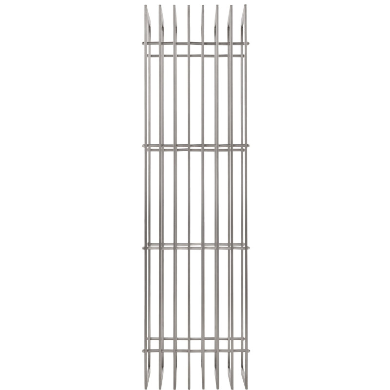 R?telier ? b?ches Irving 40x50x150 en acier inoxydable