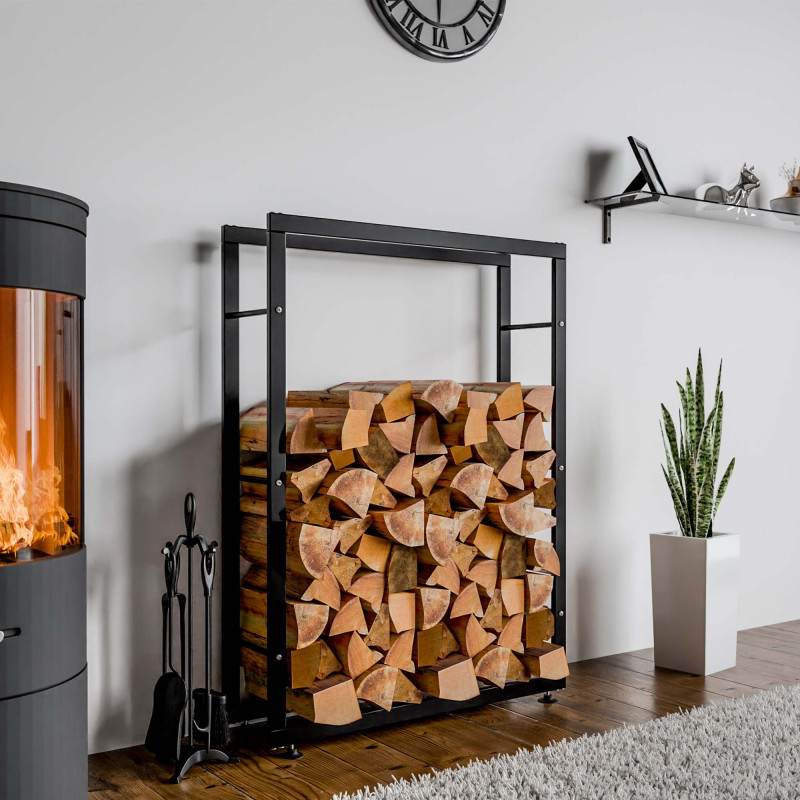 Chaise visiteur Borneo en tissu marron naturel