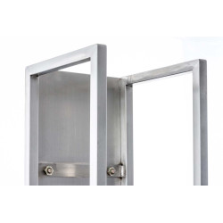 Leñero Spark Acero inoxidable,180 cm