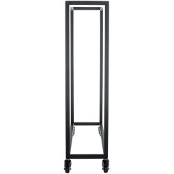 Portalegna per Camino HETTA in Acciaio Inox nero,25x60x100 cm