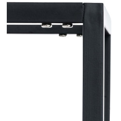 Range-b?ches Hetta 25x60x150 cm noir