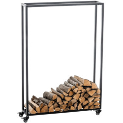 Range-b?ches Hetta 25x80x150 cm noir