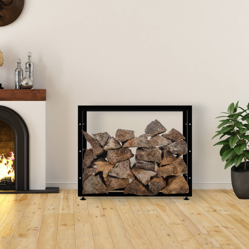 Support ? b?ches Keri V2 25x100x80 cm noir