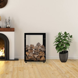 Range-bûches Keri V2 25x60x80 noir