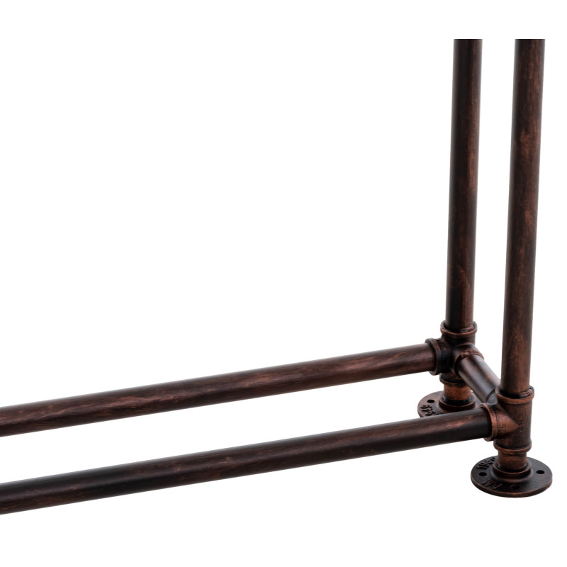 Support à bûches en bronze Tinos