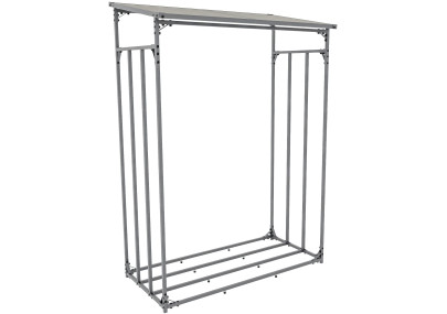 Abri ? b?ches Ruston Metal L, anthracite