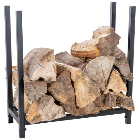 Râtelier à bûches Irondale, noir
