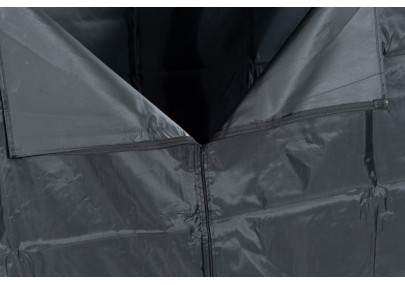 Abri à bois + couverture Ruston Metal L anthracite