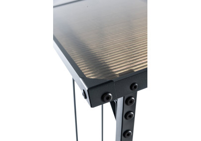 Abri ? bois + couverture Ruston Metal L anthracite