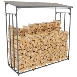 Leñero Ruston de aluminio apto para exteriores XL