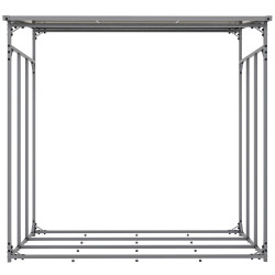 Abri ? b?ches + housse Ruston Aluminium XL anthracite