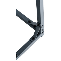 Abri à bûches + housse Ruston Aluminium XL anthracite