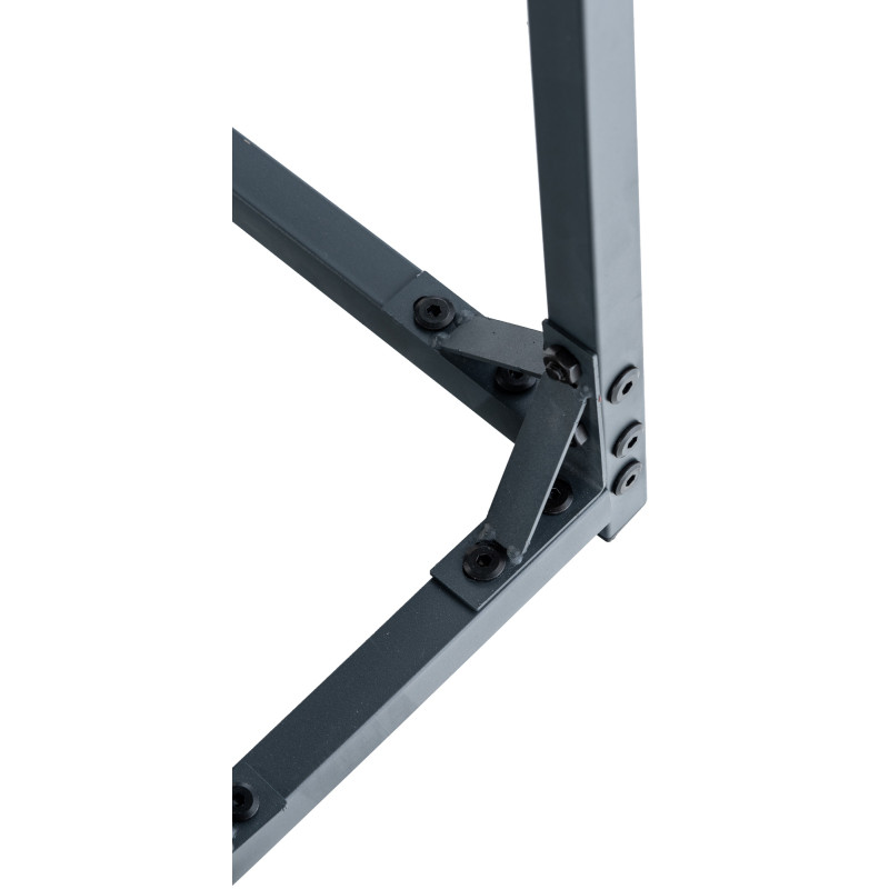 Abri ? b?ches + housse Ruston Aluminium XL anthracite