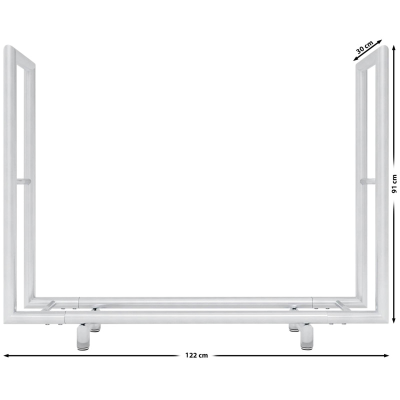 Support ? b?ches Drake en acier inoxydable