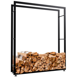 Support ? b?ches Keri V2 25x125x150 cm noir