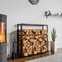 Support ? b?ches Keri V2 25x125x150 cm noir