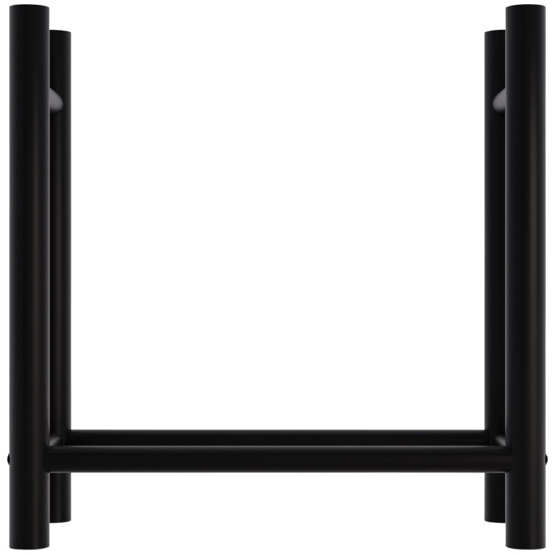 R?telier ? b?ches rond Medya 30x80x80 cm noir