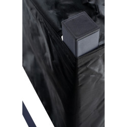 Range-bûches + housse Martin 25x110x115 cm anthracite