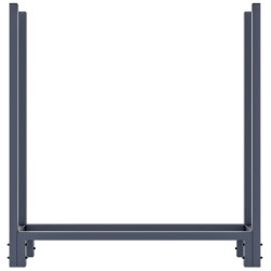 Range-bûches + housse Martin 25x110x115 cm anthracite