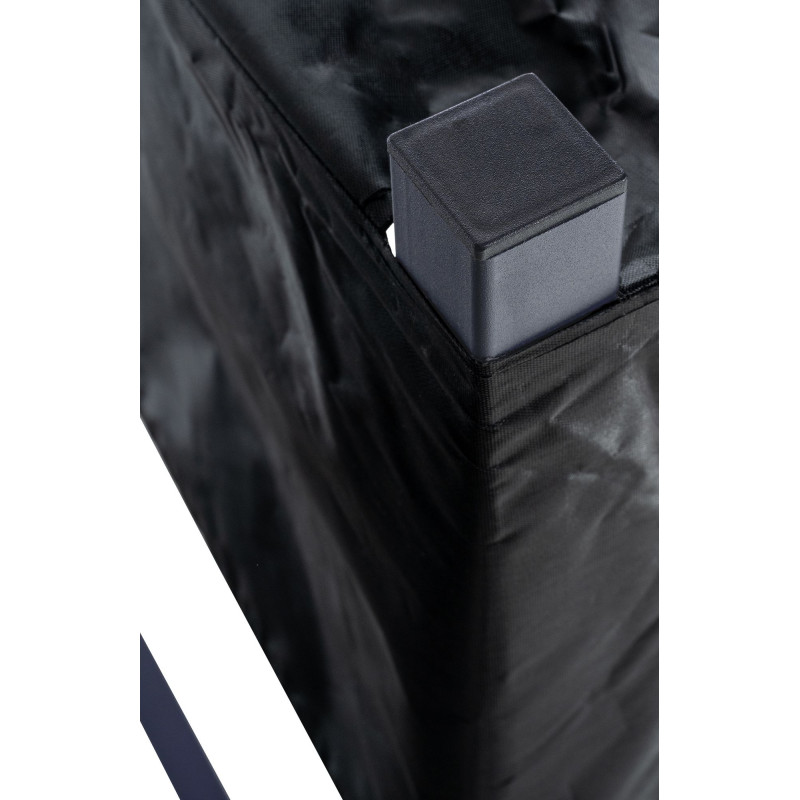 Range-bûches + housse Martin 25x160x115 cm anthracite