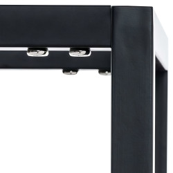 Range-b?ches Hilta 25x40x100 cm noir