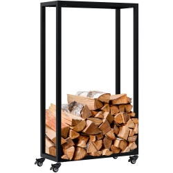 Range-b?ches Hilta 25x60x100 cm noir