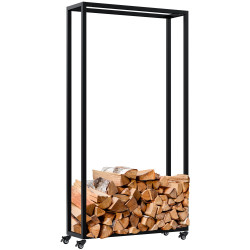 Range-b?ches Hilta 25x80x150 cm noir