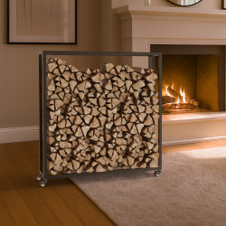 Range-b?ches Hilta 25x100x100 cm noir