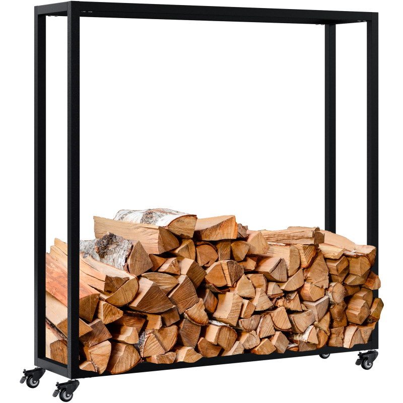 Range-b?ches Hilta 25x100x100 cm noir