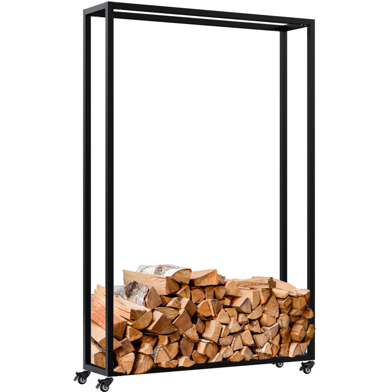 Range-b?ches Hilta 25x100x150 cm noir