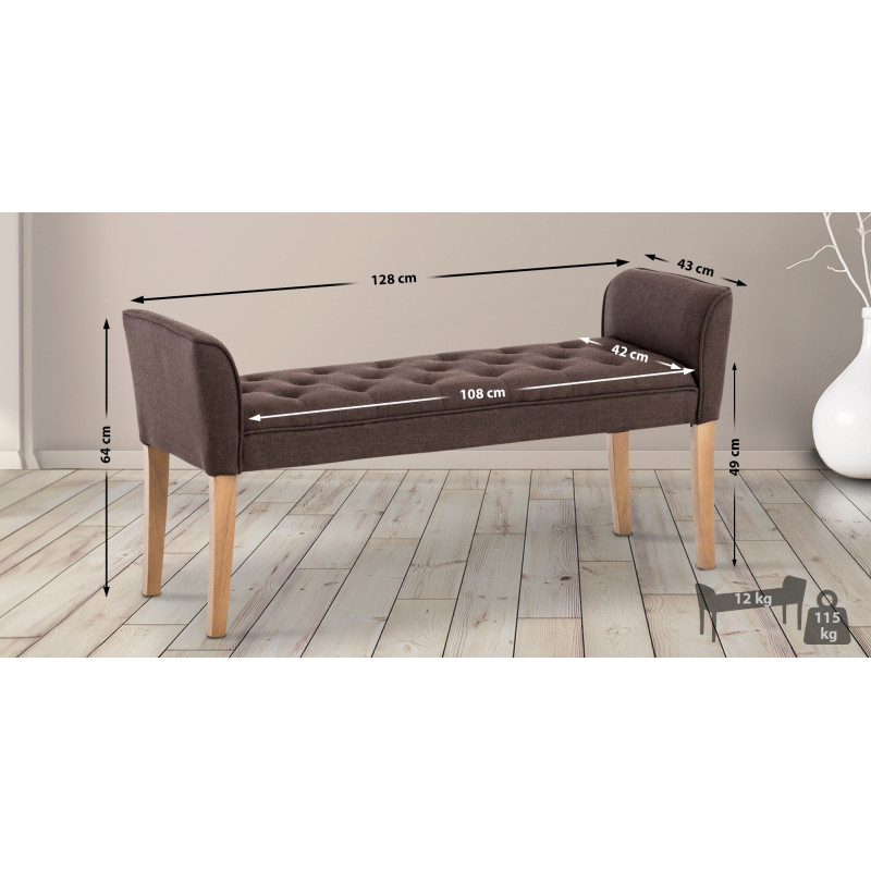 Tabouret de bar noir Samos