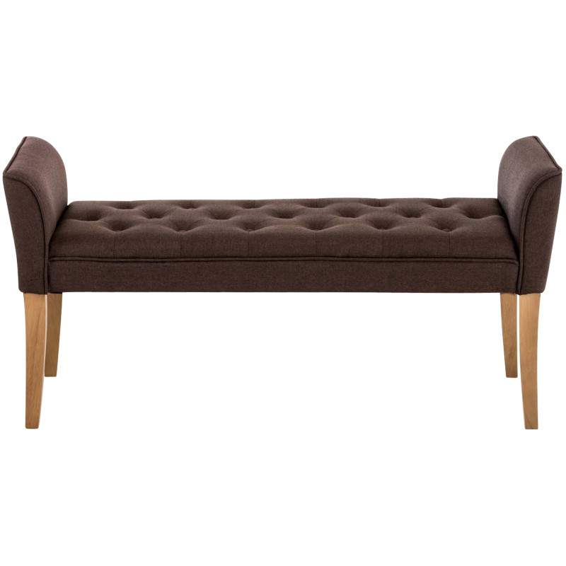 Chaise longue Cl?op?tre, marron clair antique