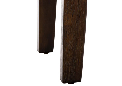 Panchina Cleopatra in tessuto giallo,antico scuro