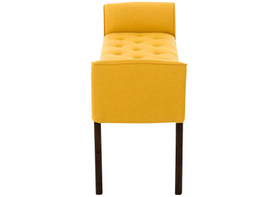 Chaise longue Cléopâtre, jaune foncé antique