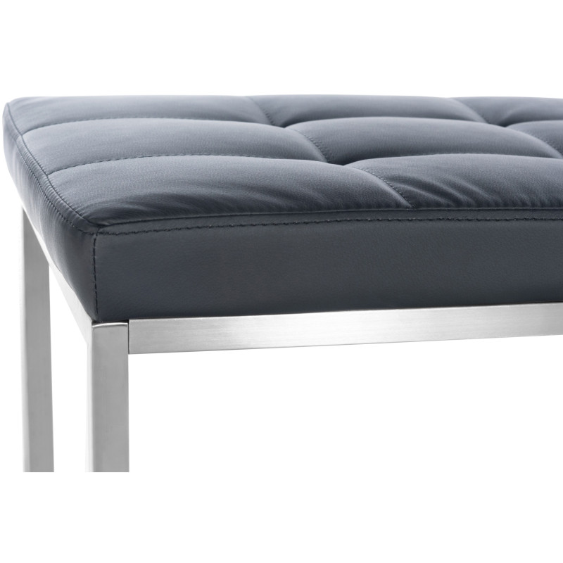 Tabouret de bar gris Potsdam