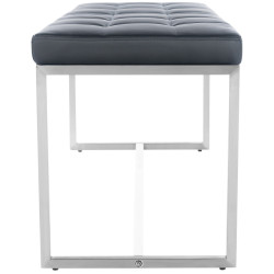 Tabouret de bar gris Potsdam