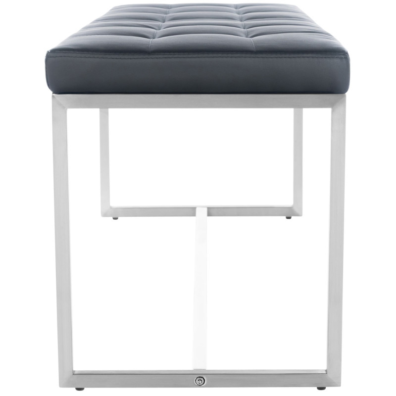 Tabouret de bar gris Potsdam