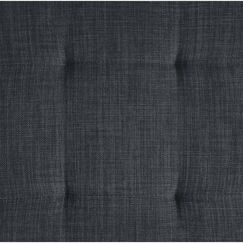 Banquette Barci, tissu gris fonc?