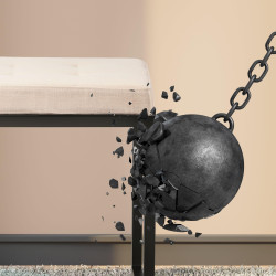 Banc Barci B, tissu cr?me