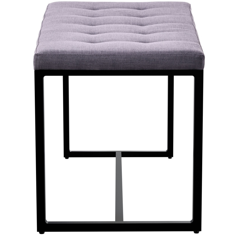 Tabouret de bar Laurel, tissu, marron chrom?