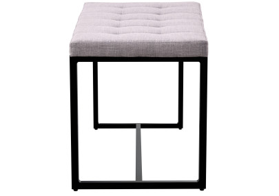 Banquette Barci B, tissu gris