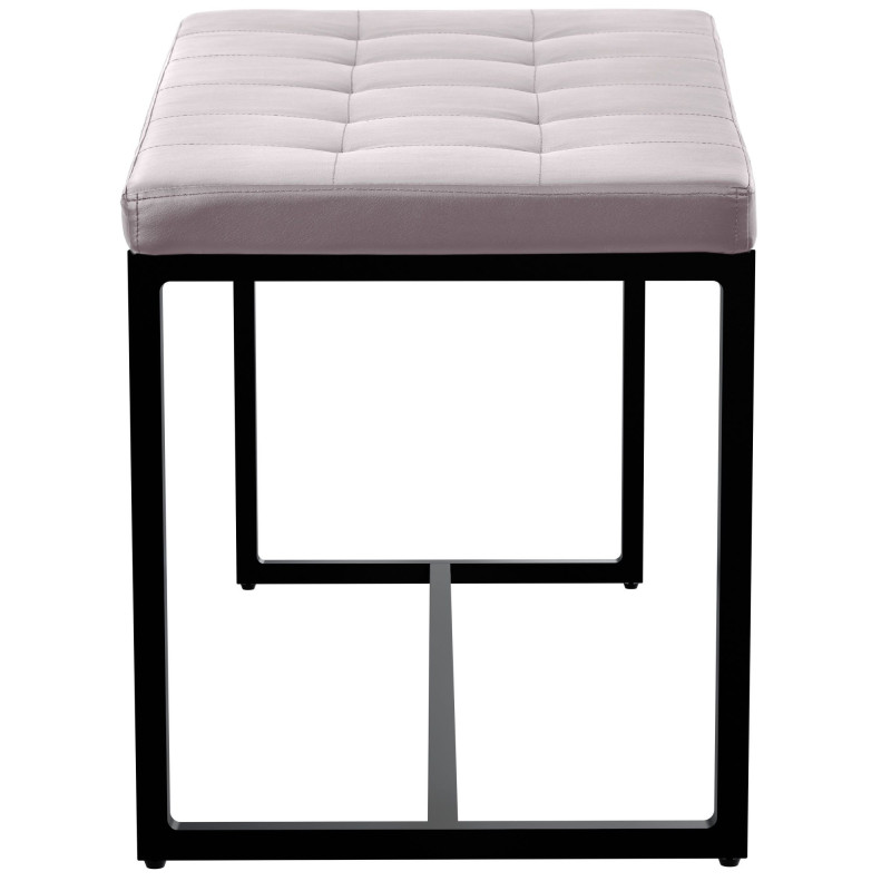 Tabouret de bar Laurel, tissu noir