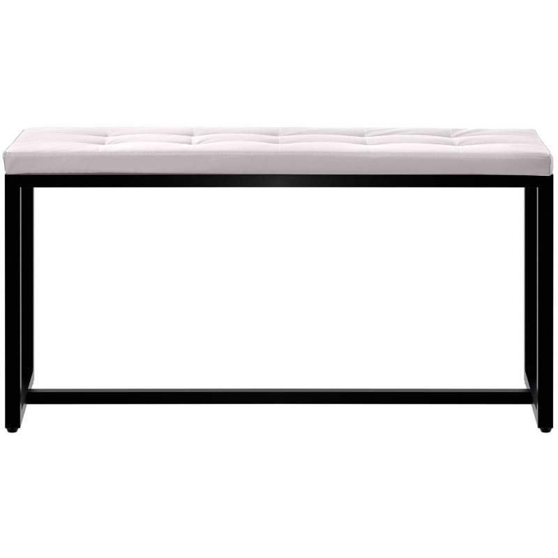 Tabouret de bar Laurel, tissu noir