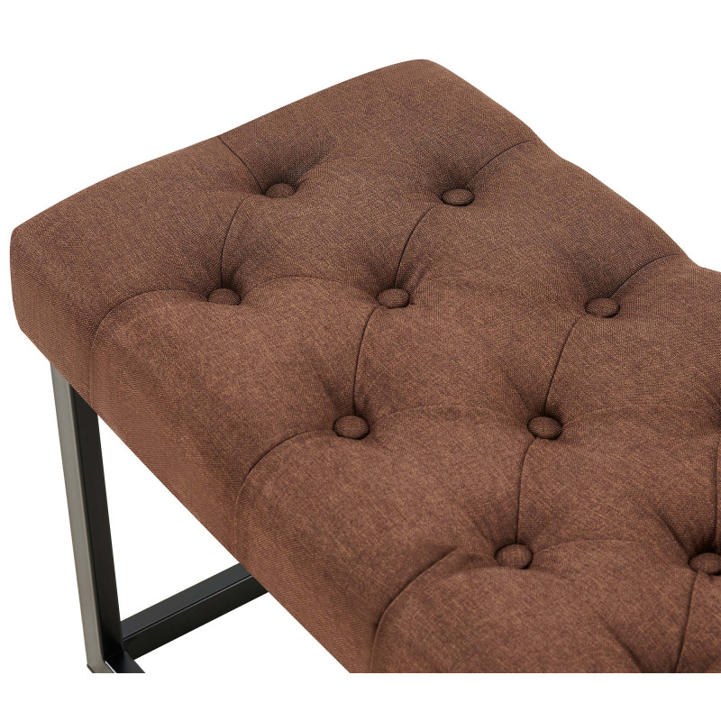 Chaise visiteur Cassidy, tissu, blanc/taupe