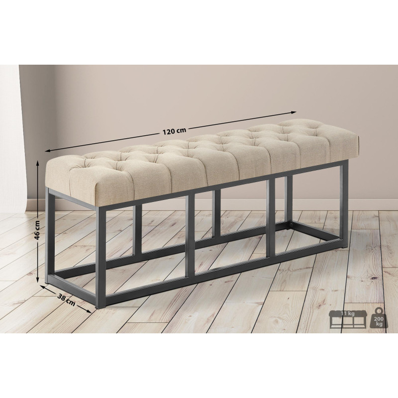 Chaise visiteur Cassidy, noyer/noir