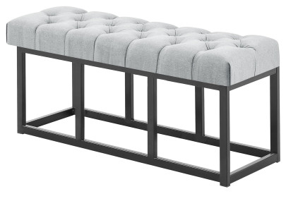 Chaise visiteur Cassidy, tissu marron noyer