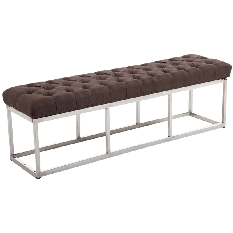 Banc Amun, tissu E150, marron