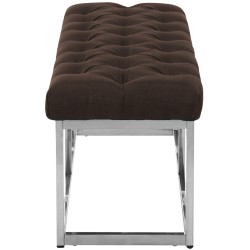 Chaise visiteur Cassidy marron caf?