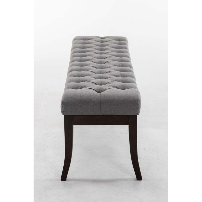 Banc Rams?s, tissu fonc? antique, 150 gris